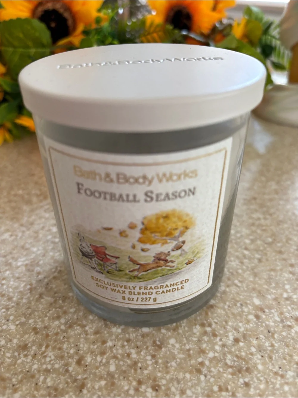 Bath & Body Works Football Season Single Wick Candle 🏈